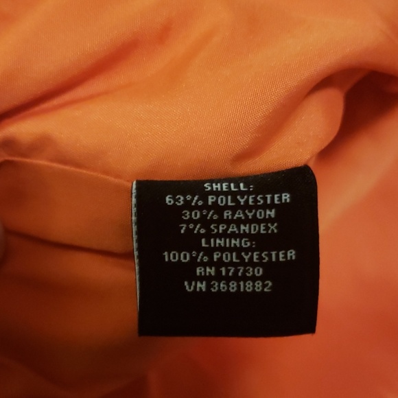 Nwt 2x Victoria Beckham dress mini orange - Picture 3 of 8